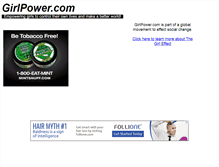 Tablet Screenshot of girlpower.com